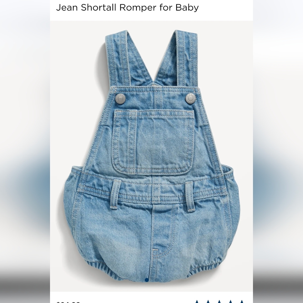 Old Navy Baby Girl Overalls